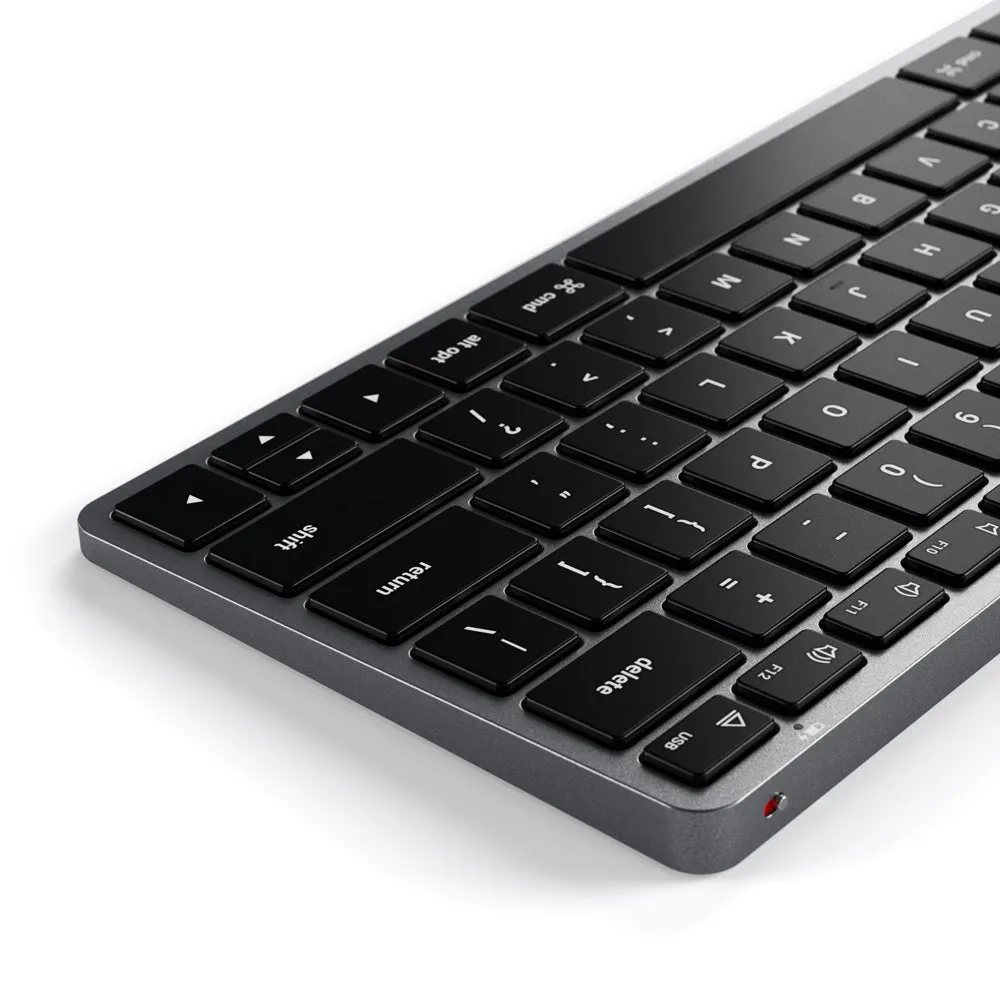 Satechi Slim X1 Bluetooth Backlit Keyboard (Space Grey)