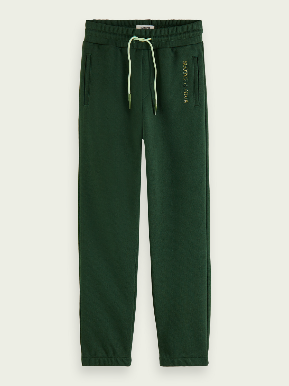 Scotch & Soda Boys Classic Sweatpants _Green 167537-1214