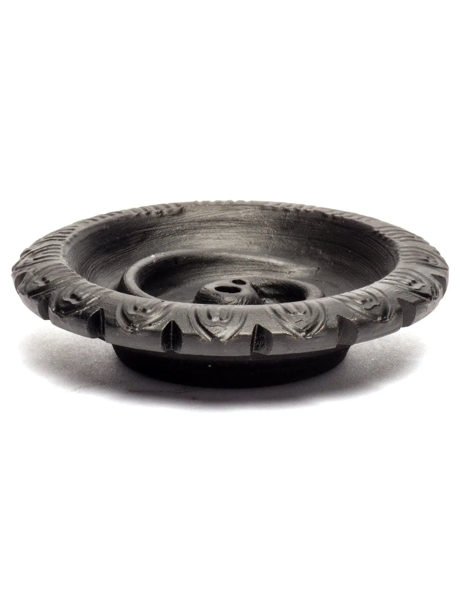 Spiral Design Clay Rope Incense Burner