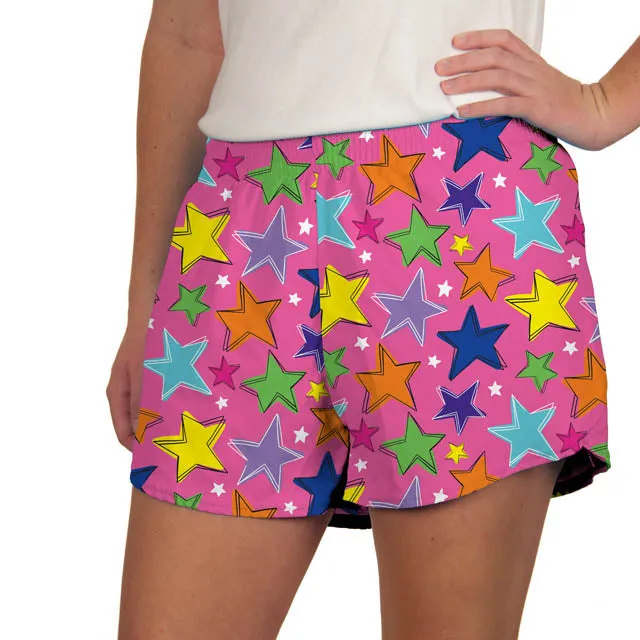 Steph Athletic Shorts - Bright Stars