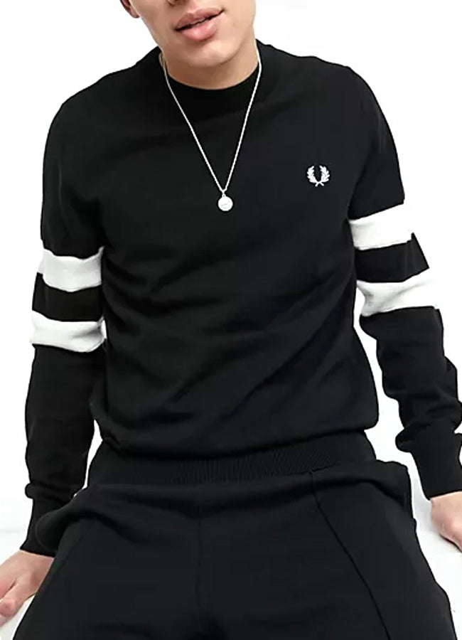 Tipped Sleeve Jumper  K5533